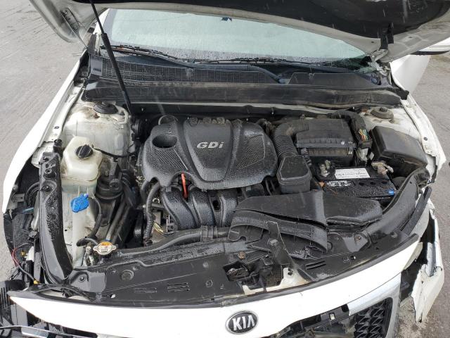 5XXGN4A76DG120182 - 2013 KIA OPTIMA EX WHITE photo 11