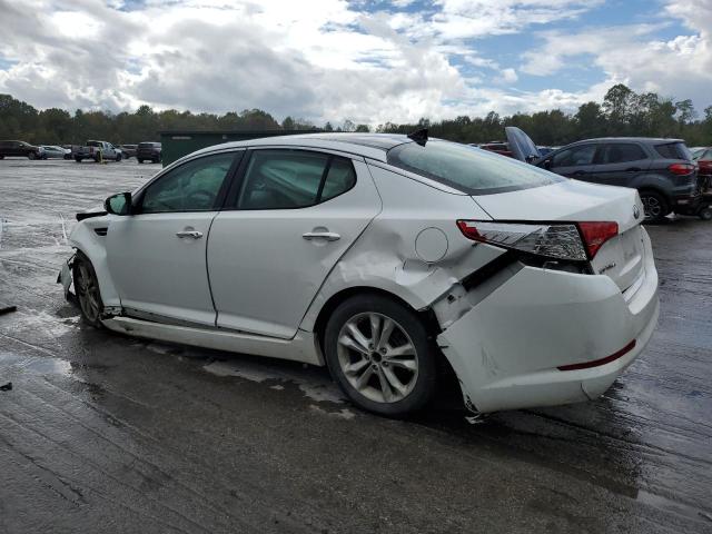 5XXGN4A76DG120182 - 2013 KIA OPTIMA EX WHITE photo 2