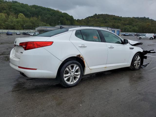 5XXGN4A76DG120182 - 2013 KIA OPTIMA EX WHITE photo 3