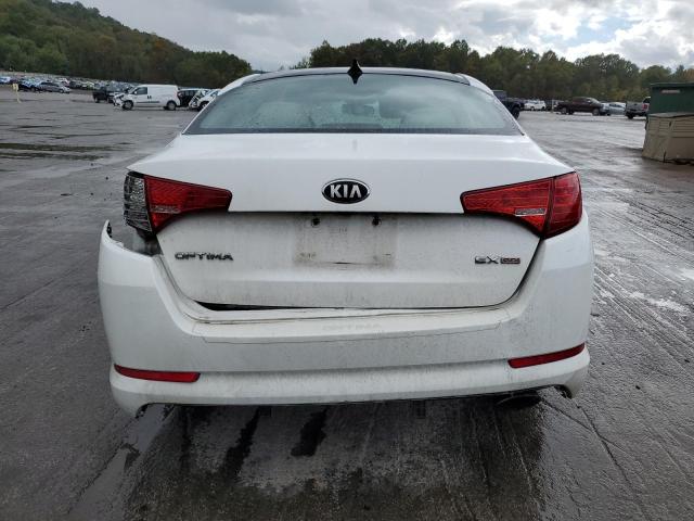 5XXGN4A76DG120182 - 2013 KIA OPTIMA EX WHITE photo 6