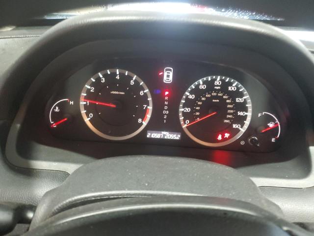 1HGCP26718A085902 - 2008 HONDA ACCORD EX GREEN photo 9