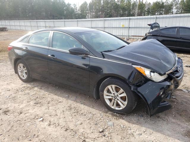 5NPEB4ACXDH660703 - 2013 HYUNDAI SONATA GLS BLACK photo 4