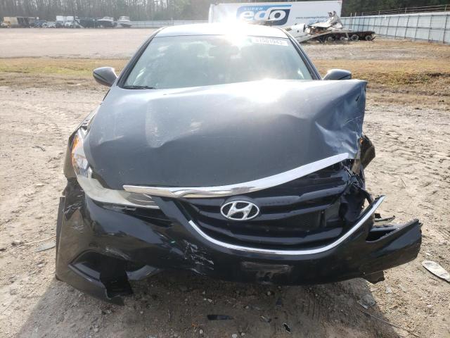 5NPEB4ACXDH660703 - 2013 HYUNDAI SONATA GLS BLACK photo 5