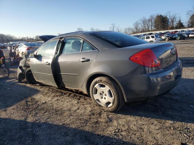 1G2ZF58B374271084 - 2007 PONTIAC G6 VALUE LEADER GRAY photo 2