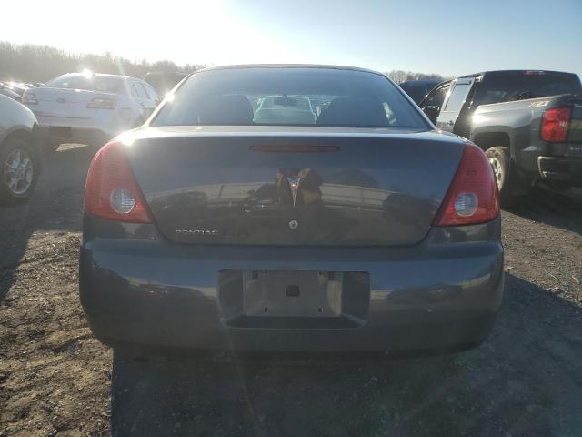 1G2ZF58B374271084 - 2007 PONTIAC G6 VALUE LEADER GRAY photo 6