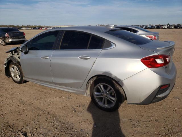 1G1BE5SM0H7205000 - 2017 CHEVROLET CRUZE LT SILVER photo 2