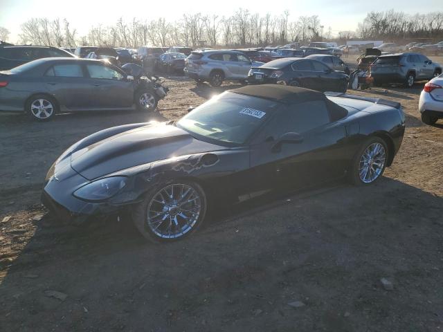 1G1YY36U775110153 - 2007 CHEVROLET CORVETTE BLACK photo 1