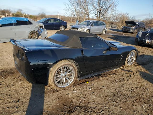 1G1YY36U775110153 - 2007 CHEVROLET CORVETTE BLACK photo 3