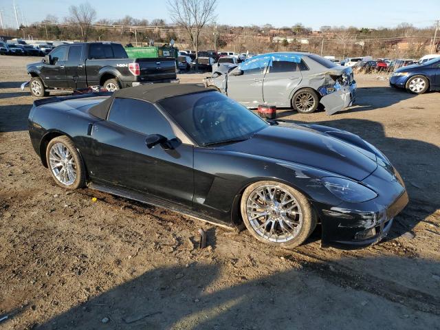 1G1YY36U775110153 - 2007 CHEVROLET CORVETTE BLACK photo 4