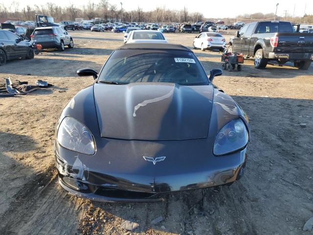 1G1YY36U775110153 - 2007 CHEVROLET CORVETTE BLACK photo 5