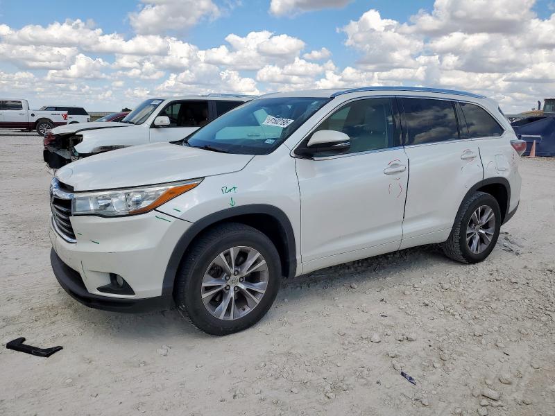2015 TOYOTA HIGHLANDER XLE, 