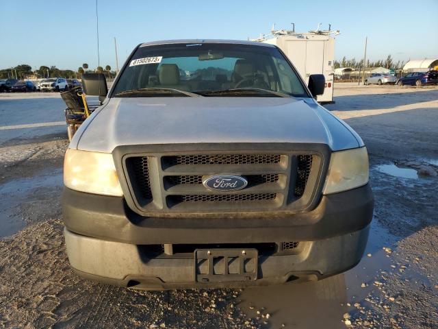 1FTRX12W75NB58694 - 2005 FORD F150 SILVER photo 5