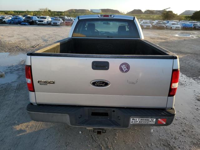 1FTRX12W75NB58694 - 2005 FORD F150 SILVER photo 6