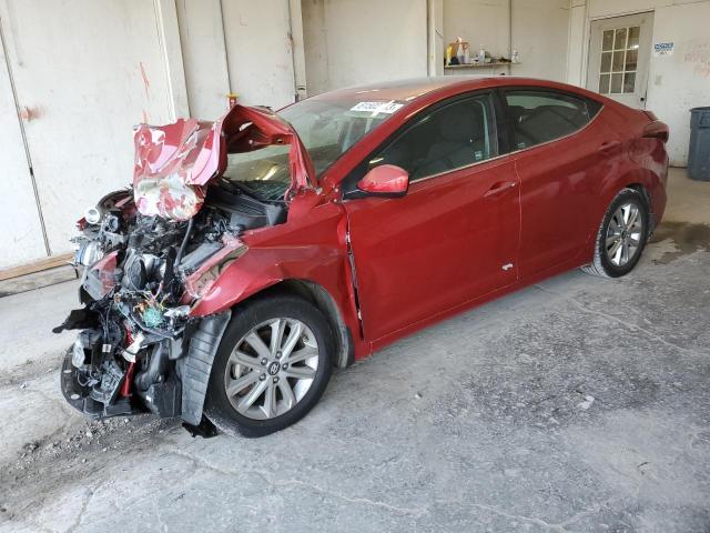 KMHDH4AE3FU252589 - 2015 HYUNDAI ELANTRA SE MAROON photo 1