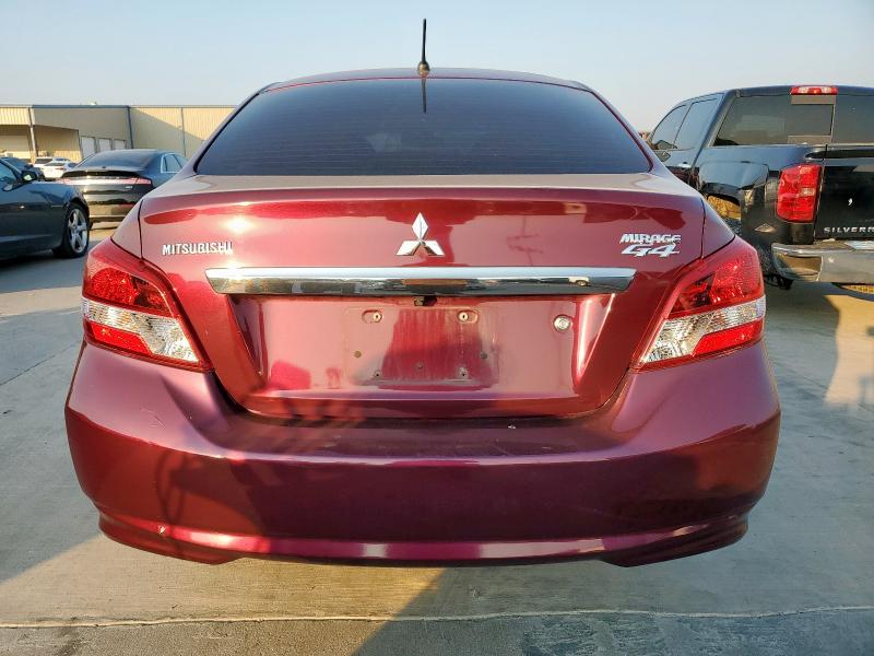 ML32F3FJ7KHF18917 - 2019 MITSUBISHI MIRAGE G4 ES ბურგუნდია ფოტო 6