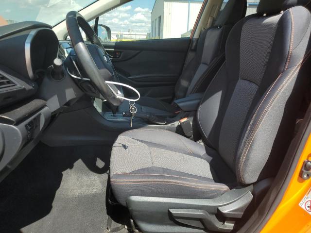 JF2GTADC6JH290233 - 2018 SUBARU CROSSTREK PREMIUM ORANGE photo 7