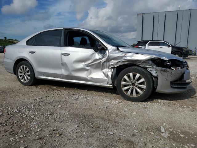 1VWAH7A36CC088728 - 2012 VOLKSWAGEN PASSAT S Արծաթագույն լուսանկար 4