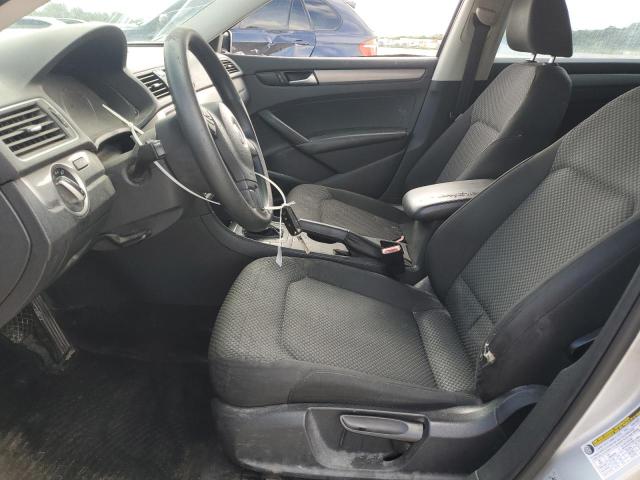 1VWAH7A36CC088728 - 2012 VOLKSWAGEN PASSAT S Արծաթագույն լուսանկար 7
