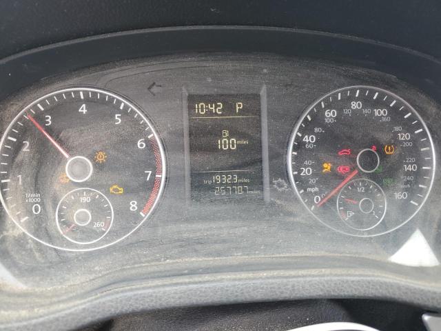 1VWAH7A36CC088728 - 2012 VOLKSWAGEN PASSAT S Արծաթագույն լուսանկար 9