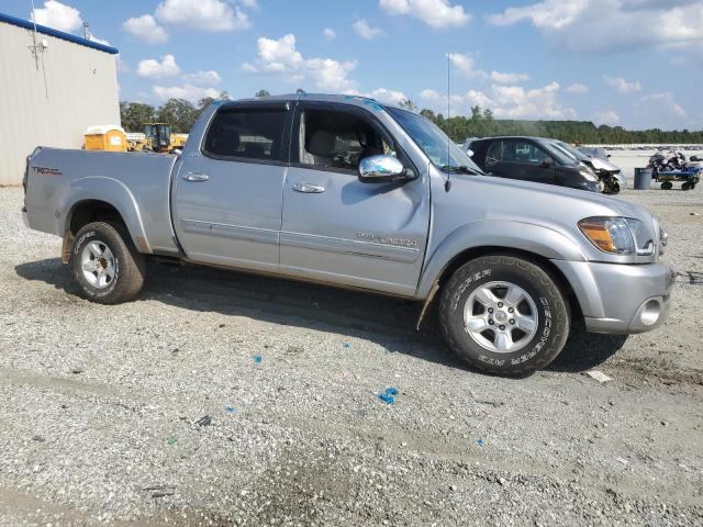 5TBDT44196S548659 - 2006 TOYOTA TUNDRA DOUBLE CAB SR5 SILVER photo 4