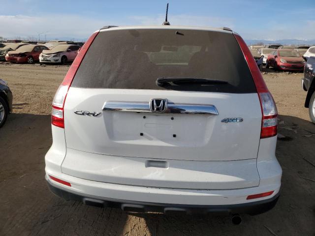 5J6RE4H70AL096899 - 2010 HONDA CR-V EXL WHITE photo 6