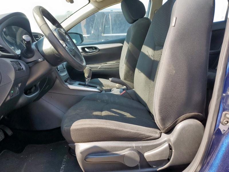 3N1AB7AP0KY353062 - 2019 NISSAN SENTRA S ლურჯი ფოტო 7