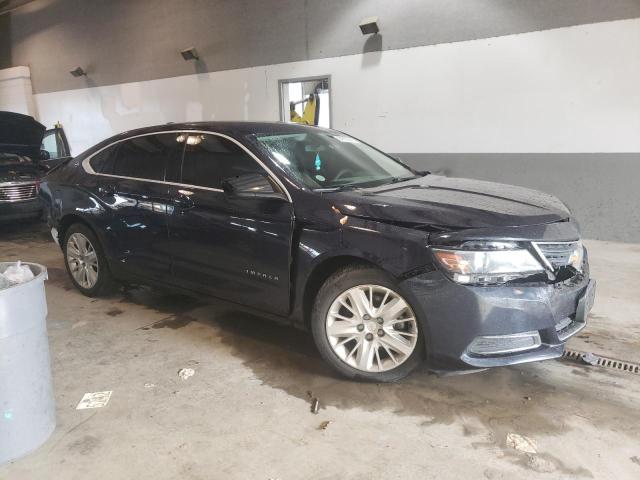 2G11X5S38J9116325 - 2018 CHEVROLET IMPALA LS BLUE photo 4