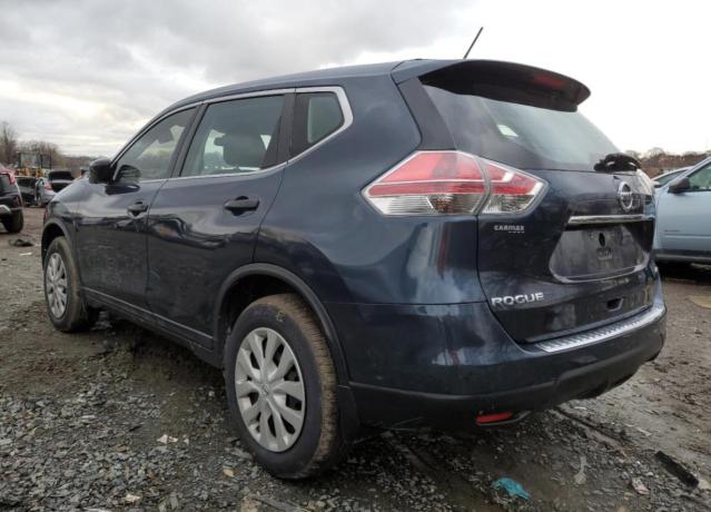 5N1AT2MV7GC889963 - 2016 NISSAN ROGUE S BLUE photo 2