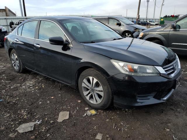 1HGCR2F30EA197691 - 2014 HONDA ACCORD LX BLACK photo 4