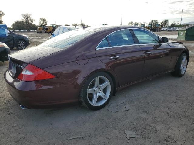 WDDDJ72X37A114411 - 2007 MERCEDES-BENZ CLS 550 MAROON photo 3