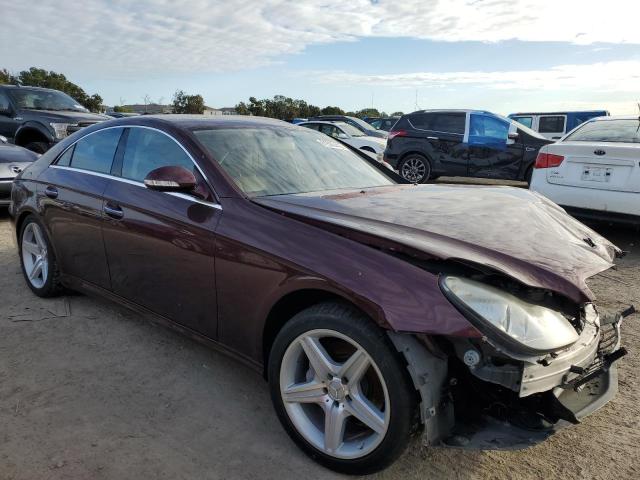 WDDDJ72X37A114411 - 2007 MERCEDES-BENZ CLS 550 MAROON photo 4