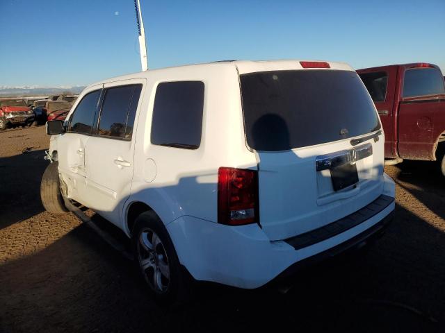 5FNYF3H47FB032061 - 2015 HONDA PILOT EX WHITE photo 2