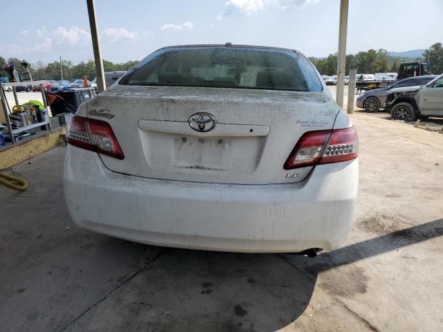 4T4BF3EK9AR002165 - 2010 TOYOTA CAMRY BASE WHITE photo 6