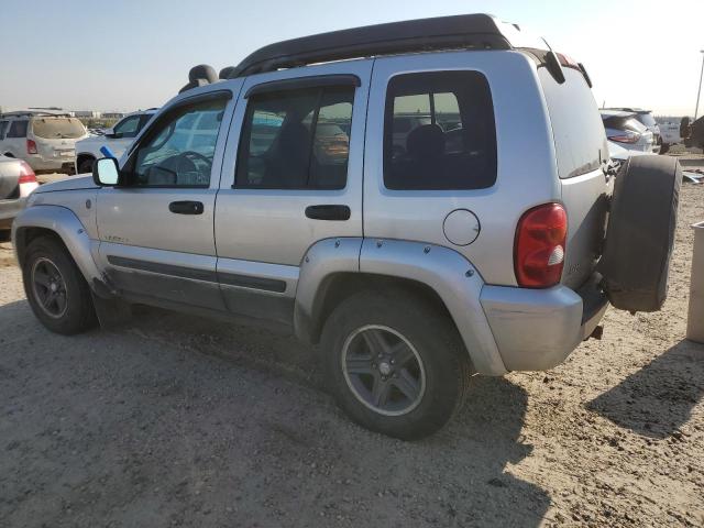 1J4GL38K64W213416 - 2004 JEEP LIBERTY RENEGADE Argent photo 2