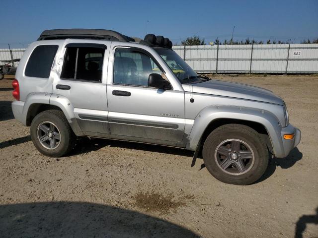 1J4GL38K64W213416 - 2004 JEEP LIBERTY RENEGADE Argent photo 4