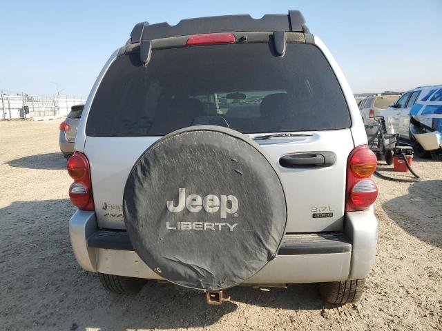 1J4GL38K64W213416 - 2004 JEEP LIBERTY RENEGADE Argent photo 6