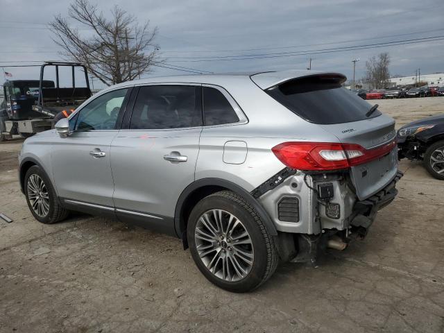 2LMTJ6LR6GBL88397 - 2016 LINCOLN MKX RESERVE SILVER photo 2