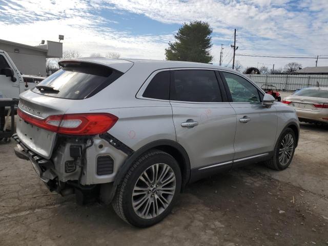 2LMTJ6LR6GBL88397 - 2016 LINCOLN MKX RESERVE SILVER photo 3