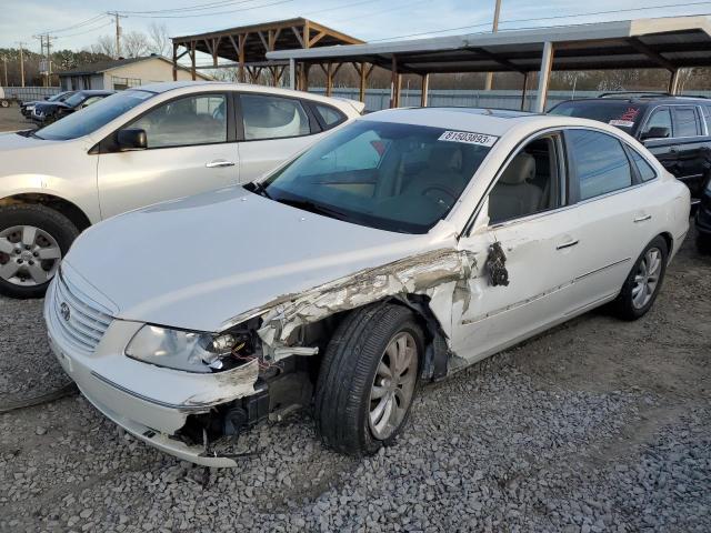 KMHFC46F87A214061 - 2007 HYUNDAI AZERA SE WHITE photo 1