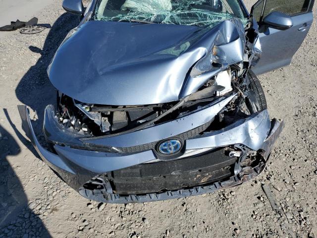 JTDEAMDE2N3010129 - 2022 TOYOTA COROLLA LE BLUE photo 11