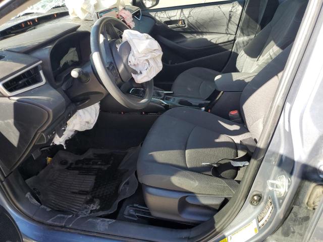 JTDEAMDE2N3010129 - 2022 TOYOTA COROLLA LE BLUE photo 7