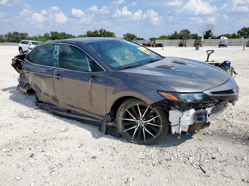 4T1G11AK7RU892721 - 2024 TOYOTA CAMRY SE NIGHT SHADE GRAY photo 4