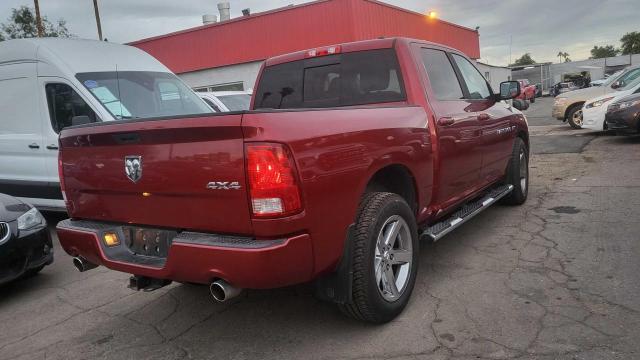 1D7RV1CT3BS610802 - 2011 DODGE RAM 1500 RED photo 4