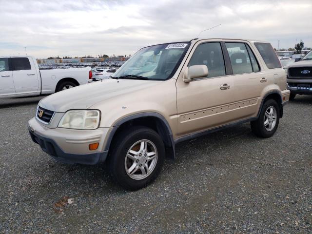 JHLRD18771C002463 - 2001 HONDA CR-V SE GOLD photo 1