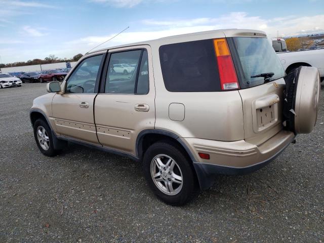 JHLRD18771C002463 - 2001 HONDA CR-V SE GOLD photo 2