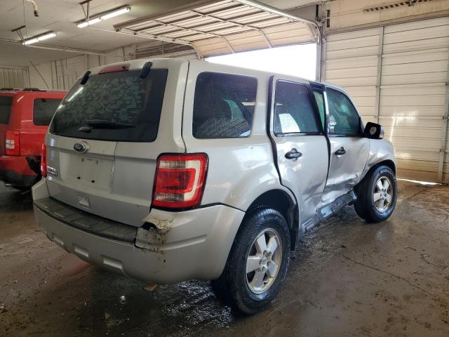 1FMCU0C73CKC75263 - 2012 FORD ESCAPE XLS SILVER photo 3