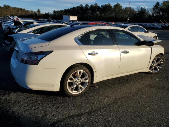 1N4AA5AP7EC498848 - 2014 NISSAN MAXIMA S WHITE photo 3