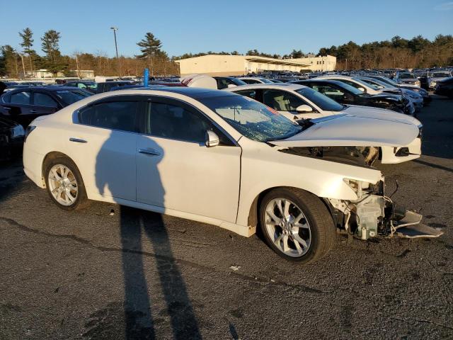 1N4AA5AP7EC498848 - 2014 NISSAN MAXIMA S WHITE photo 4