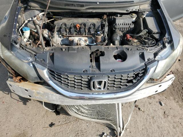 19XFB2E57DE056275 - 2013 HONDA CIVIC LX GRAY photo 11