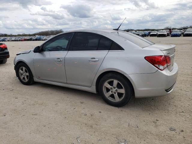 1G1PF5SC5C7387392 - 2012 CHEVROLET CRUZE LT SILVER photo 2